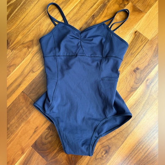 Ivivva Leotard, Navy, Big Girl 14, NEW - Picture 1 of 11
